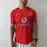 Camisa Retrô Manchester United Home 2002/2004 Nike Total 90 - Imagem 2