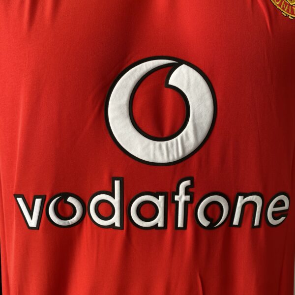 Camisa Retrô Manchester United Home 2002/2004 Nike Total 90 - Imagem 6