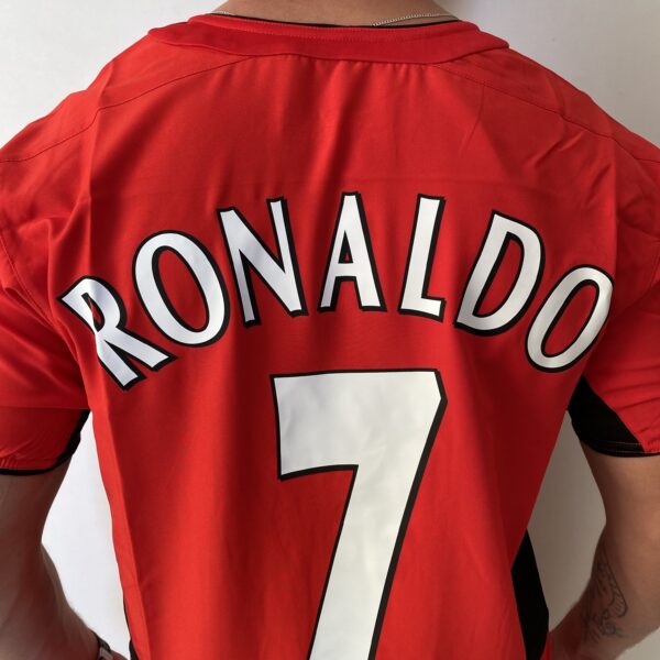 Camisa Retrô Manchester United Home 2002/2004 Nike Total 90 - Imagem 13