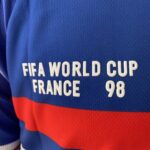 Camisa Retrô Clássica Seleção França Home 1998 - Zidane 10 - Adidas - Azul - Imagem 6