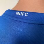 Camisa Rêtro Manchester United Away 2007/2008 Nike Azul - Imagem 8
