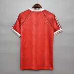 Camisa Retrô Manchester United Home 1990/1992 Adidas Vermelha - Imagem 4