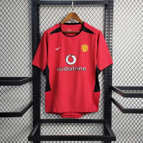 Camisa Retrô Manchester United Home 2002/2004 Nike Total 90 - Imagem 16
