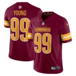 Camisa Jersey NFL Washington Commanders 99 Young - Vinho