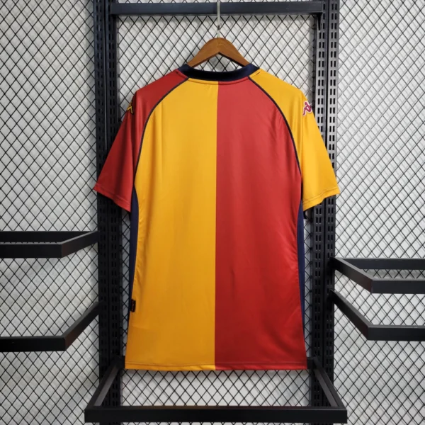 Camisa Retrô Roma Home 2001/2002 Kappa - Imagem 6