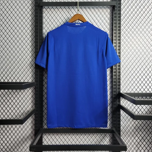 Camisa Rêtro Manchester United Away 2007/2008 Nike Azul - Imagem 14