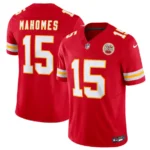 Camisa Jersey NFL Kansas City Chiefs 15 Mahomes - Vermelha