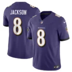 Camisa Jersey NFL Baltimore Ravens 8 Jackson - Roxo