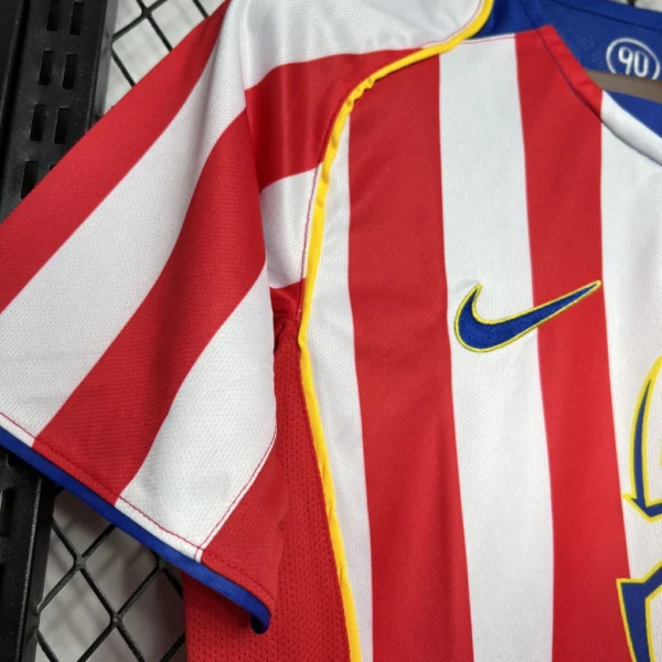 Camisa Retrô Atletico de Madrid Home Especial Spider Torcedor 2004/05 Nike Total 90 - Imagem 2