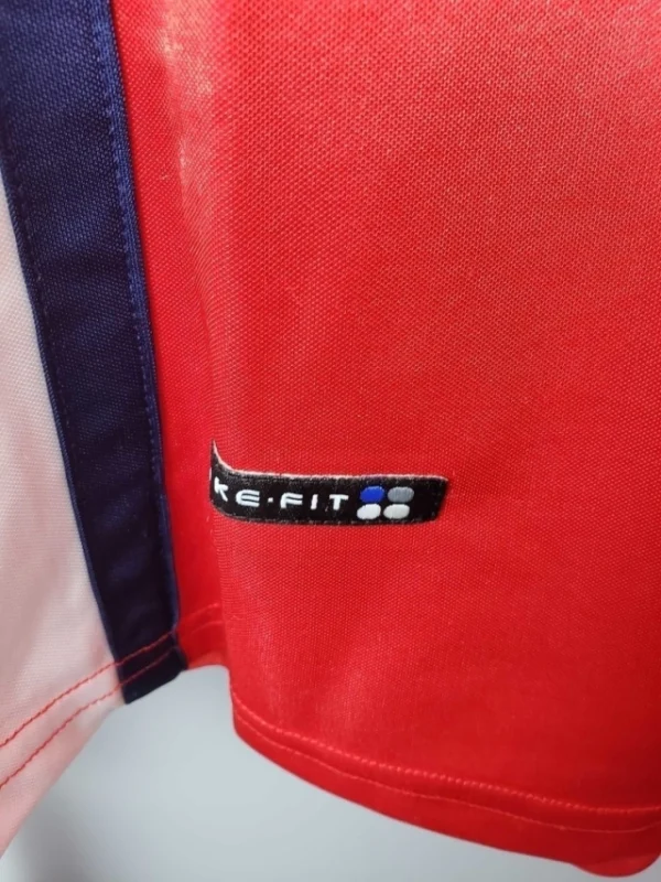 Camisa Retrô Arsenal Home Manga Longa 1998/1999 Nike Vermelha - Imagem 4