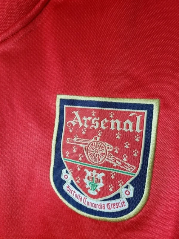 Camisa Retrô Arsenal Home 1999/2000 Nike Vermelha - Imagem 3