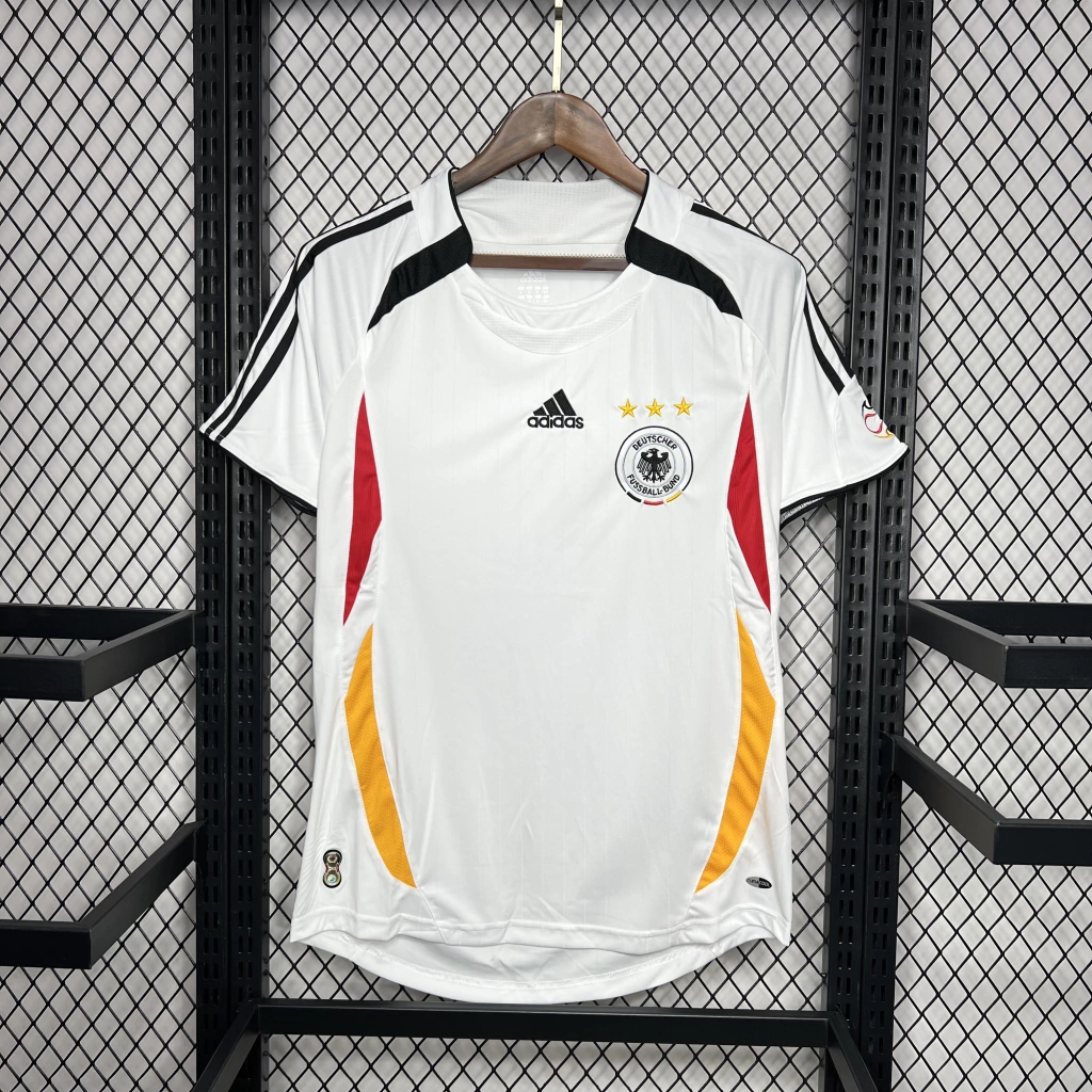 Camisa Retrô Clássica Seleção Alemanha Home 2006 Adidas Camisa Retrô Clássica Seleção Alemanha Home 2006 Adidas - Imagem 1