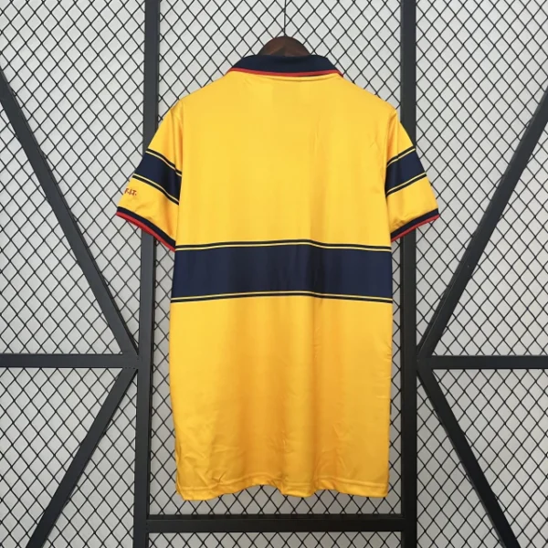 Camisa Retrô Arsenal Away 1997/1998 Nike Amarela - Imagem 5