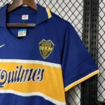 Camisa Retrô Boca Juniors Home 1997/1998 - Maradona 10 - Nike - Azul Amarela - Imagem 19