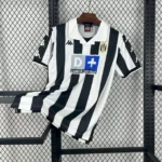 Camisa Retrô Juventus Home 1999/2000 Kappa Preta Branca