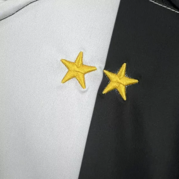 Camisa Retrô Juventus Home 2004/2005 Nike Preta Branca - Imagem 3