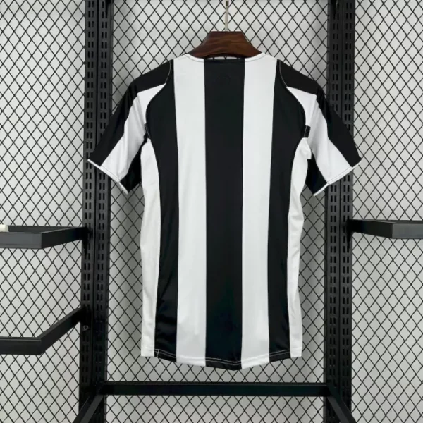 Camisa Retrô Juventus Home 2004/2005 Nike Preta Branca - Imagem 5