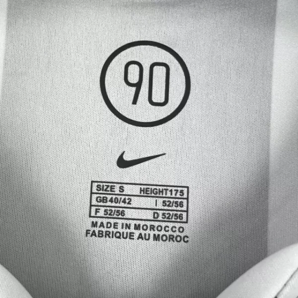 Camisa Retrô Juventus Home 2004/2005 Nike Preta Branca - Imagem 4