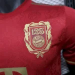 Camisa Bayern Munique Especial 125 Anos Versão Jogador 24/2025 Adidas Vinho - Imagem 18