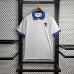 Camisa Retrô Clássica Seleção Itália Away 1994 Diadora Branca
