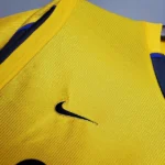 Camisa Retrô Arsenal Away 1999/2000 Nike Amarela - Imagem 4