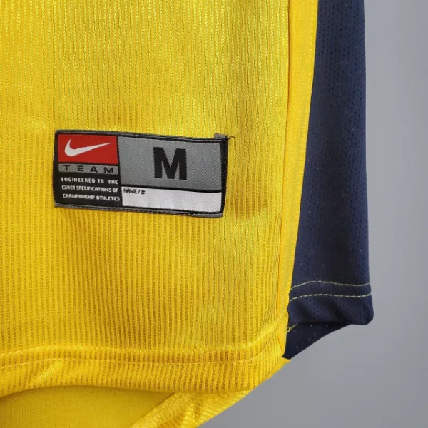 Camisa Retrô Arsenal Away 1999/2000 Nike Amarela - Imagem 5