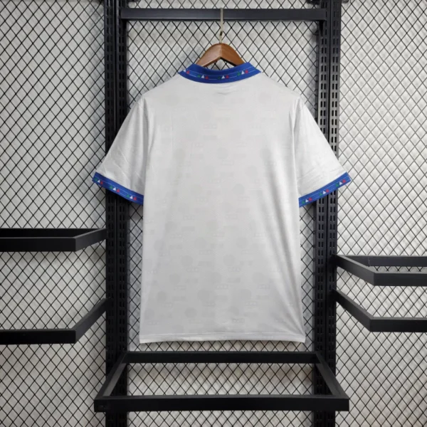 Camisa Retrô Clássica Seleção Itália Away 1994 Diadora Branca - Imagem 5