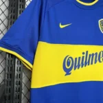 Camisa Retrô Boca Juniors Home 2001/2002 Nike Azul Amarela - Imagem 4