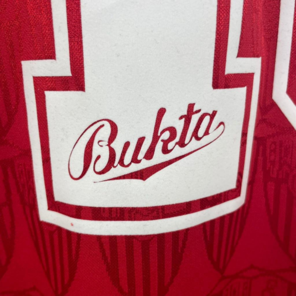 Camisa Retrô Sevilla Home 1991/1992 Maradona 10 Vermelha - Imagem 9