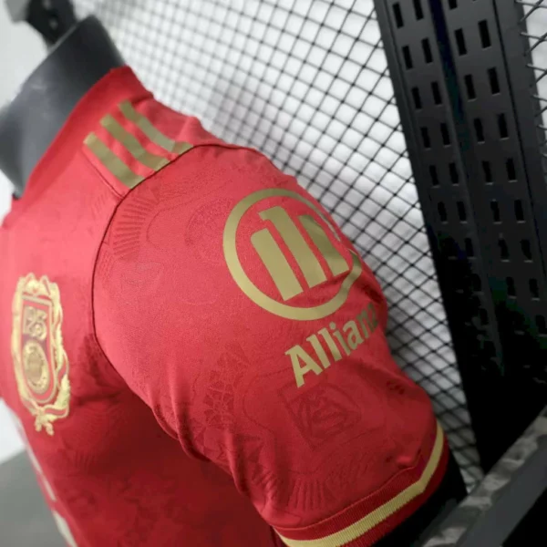 Camisa Bayern Munique Especial 125 Anos Versão Jogador 24/2025 Adidas Vinho - Imagem 20