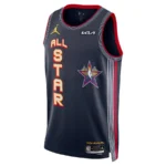 Camisa Regata Basquete NBA All-Star Game 5 Anthony Edwards Jordan 2025 Azul Marinho - Imagem 2