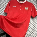 Camisa Retrô Sevilla Home 1991/1992 Maradona 10 Vermelha - Imagem 2