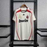 Camisa Retrô Milan Away 2006/2007 Ronaldo 99 Adidas Branca