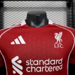 Camisa Liverpool Home Versão Jogador 2025/2026 Vermelha Adidas - Imagem 18