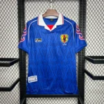 Camisa Retrô Clássica Seleção Japão Home 1998 Azul