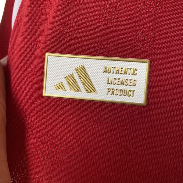 Camisa Liverpool Home Versão Jogador 2025/2026 Vermelha Adidas - Imagem 13