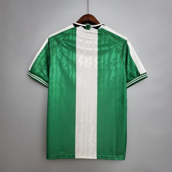 Camisa Retrô Clássica Seleção Nigéria Home 1996 Verde Nike - Imagem 5