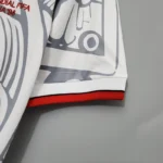 Camisa Retrô Clássica Seleção México Away 1998 Branca - Imagem 4