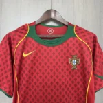 Camisa Rêtro Clássica Seleção Portugal Home 2004 Nike Total 90 - Imagem 2