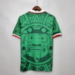 Camisa Retrô Clássica Seleção México Home 1998 Verde - Imagem 5