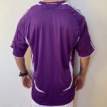 Camisa Retrô Real Madrid Away 2006/2007 Adidas Roxa - Imagem 2