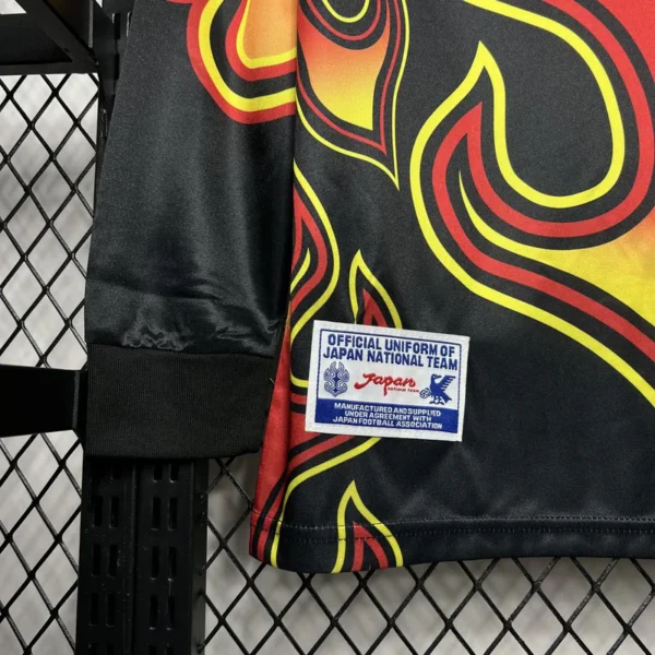 Camisa Retrô Clássica Seleção Japão Goleiro 1998 Preta - Imagem 6