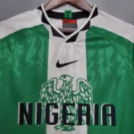 Camisa Retrô Clássica Seleção Nigéria Home 1996 Verde Nike - Imagem 2