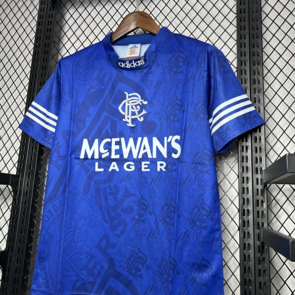Camisa Retrô Clássica Retro Rangers FC 1994/1996 Adidas - Imagem 2