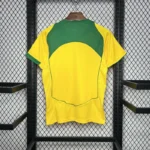 Camisa Retrô Clássica Seleção Brasileira Brasil – Nike – Ronaldinho 10 – Amarela – 2004 – Total 90 - Imagem 21