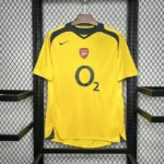 Camisa Rêtro Arsenal Away 2005/2006 Nike - Amarela - Total 90