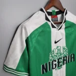 Camisa Retrô Clássica Seleção Nigéria Home 1996 Verde Nike - Imagem 3