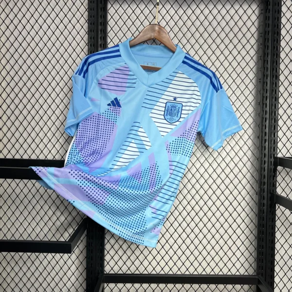Camisa Seleção Espanha Goleiro 2024/25 Adidas Azul - Imagem 2
