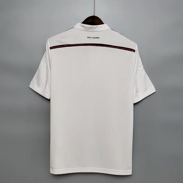 Camisa Retrô Real Madrid Home 2014/2015 Adidas Branca - Imagem 6