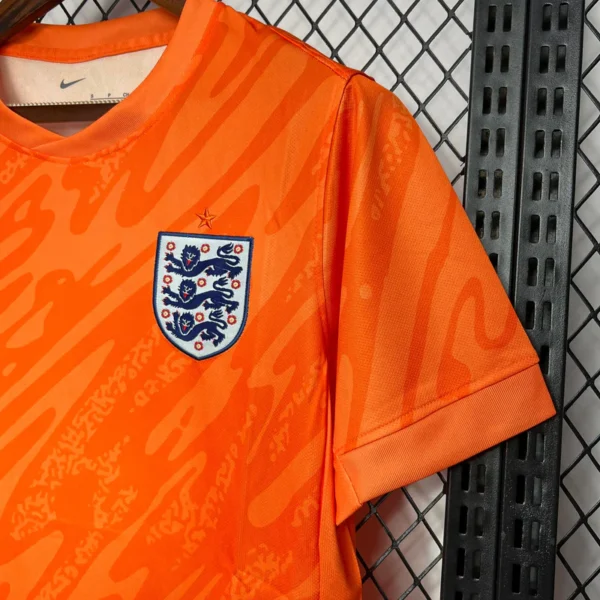 Camisa Seleção Inglaterra Goleiro 2024/25 Nike Laranja - Imagem 4